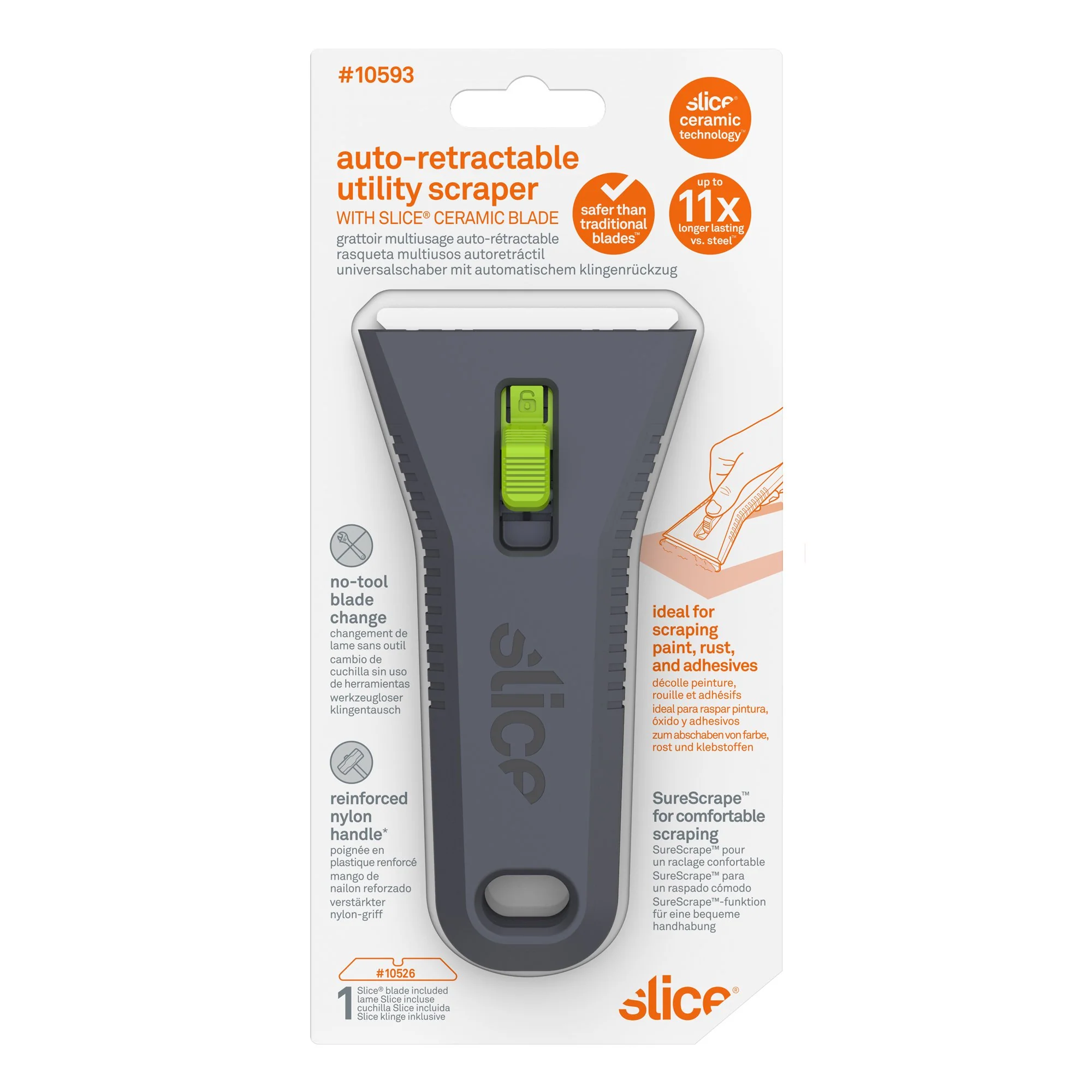 Auto-Retractable Utility Scraper - Image 3