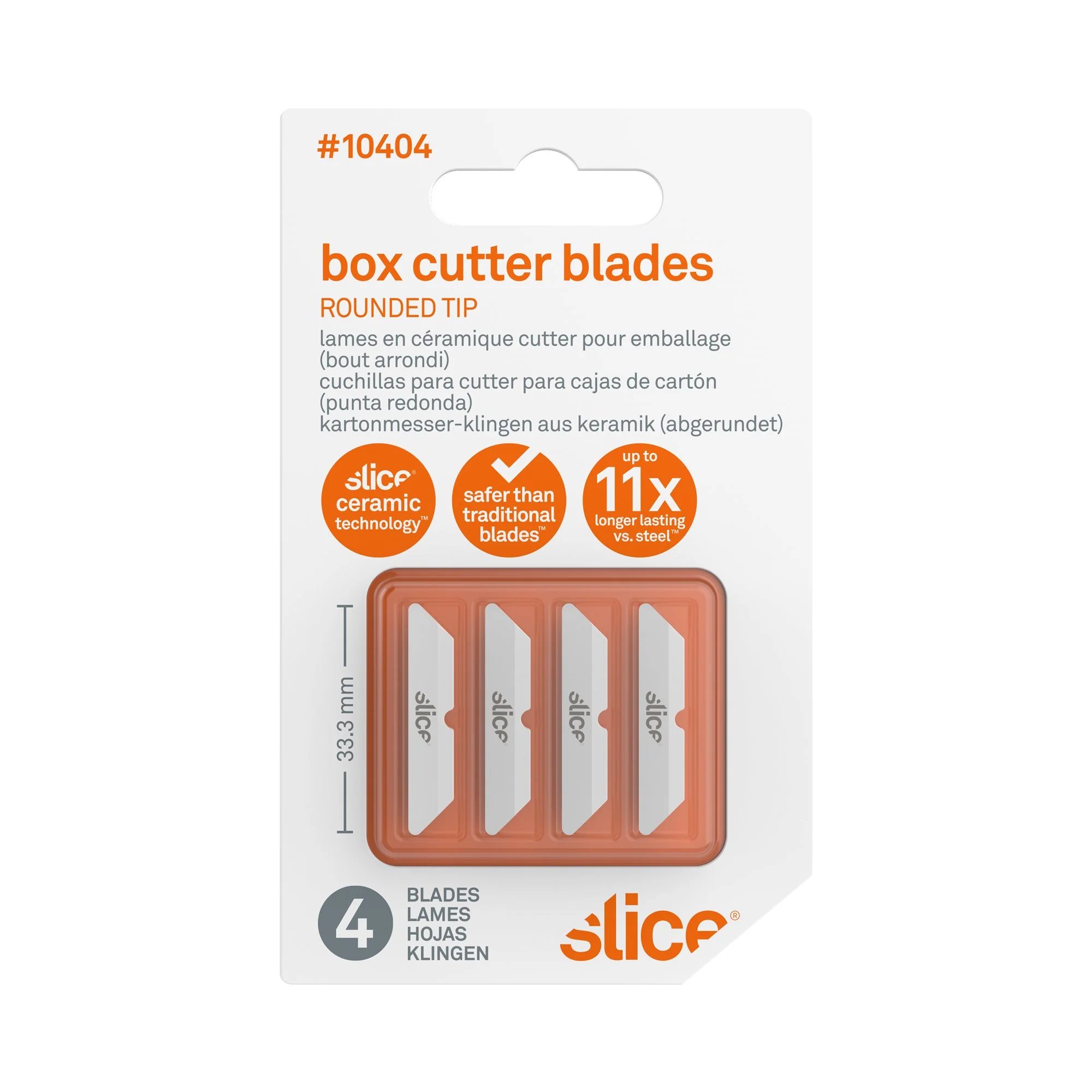Box Cutter Blades (Rounded Tip) - Image 2