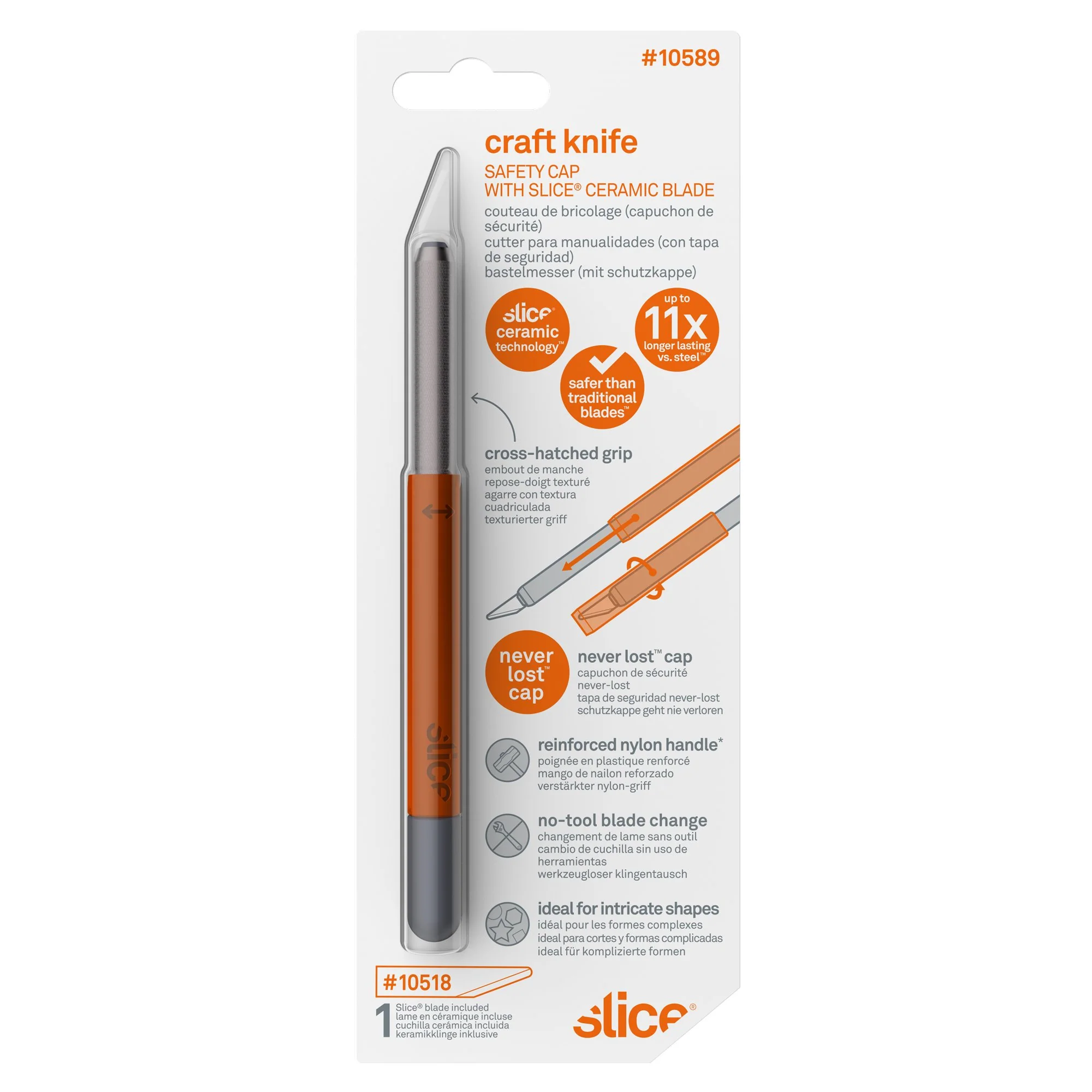Craft Knife With Safety Cap - Image 5