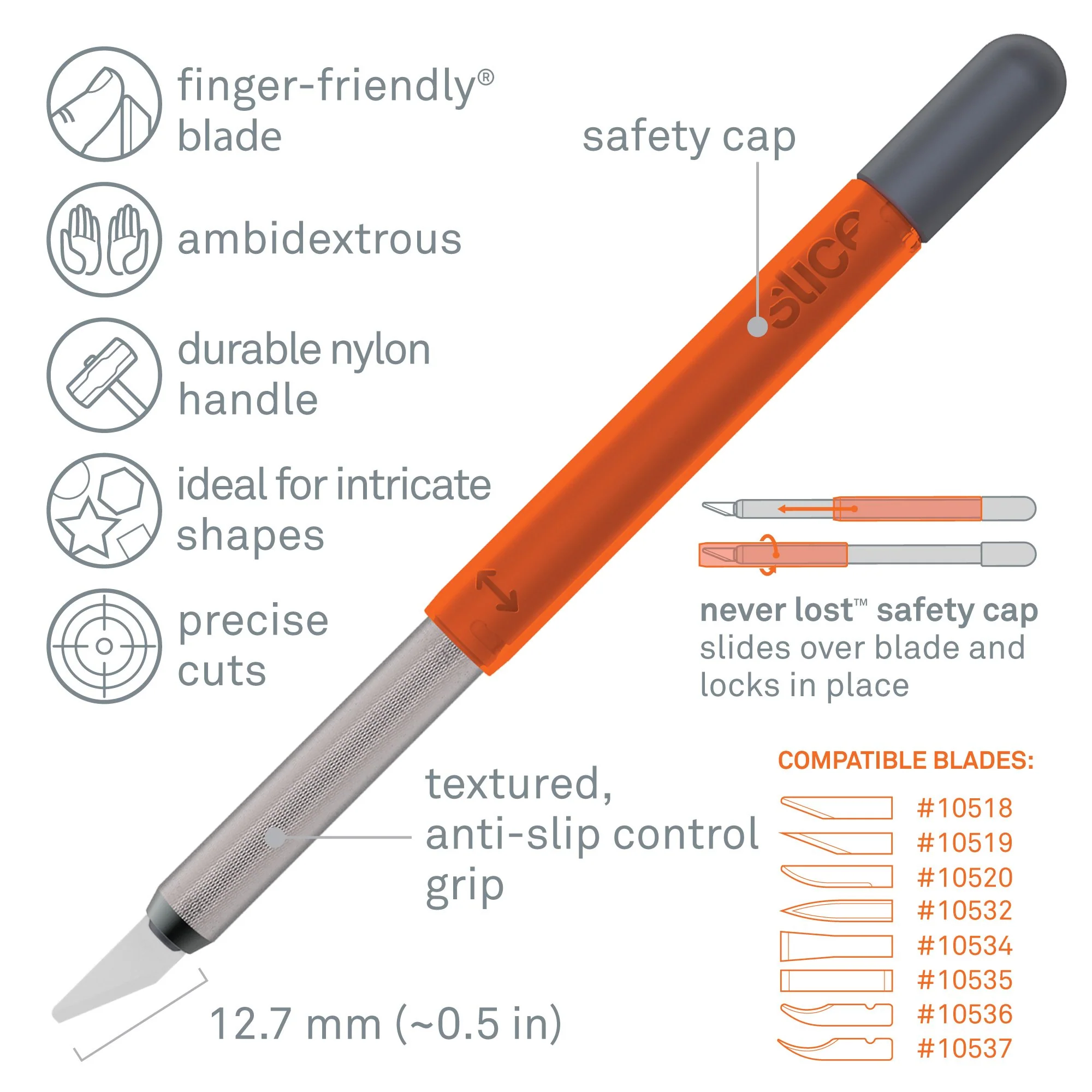 Craft Knife With Safety Cap - Image 6