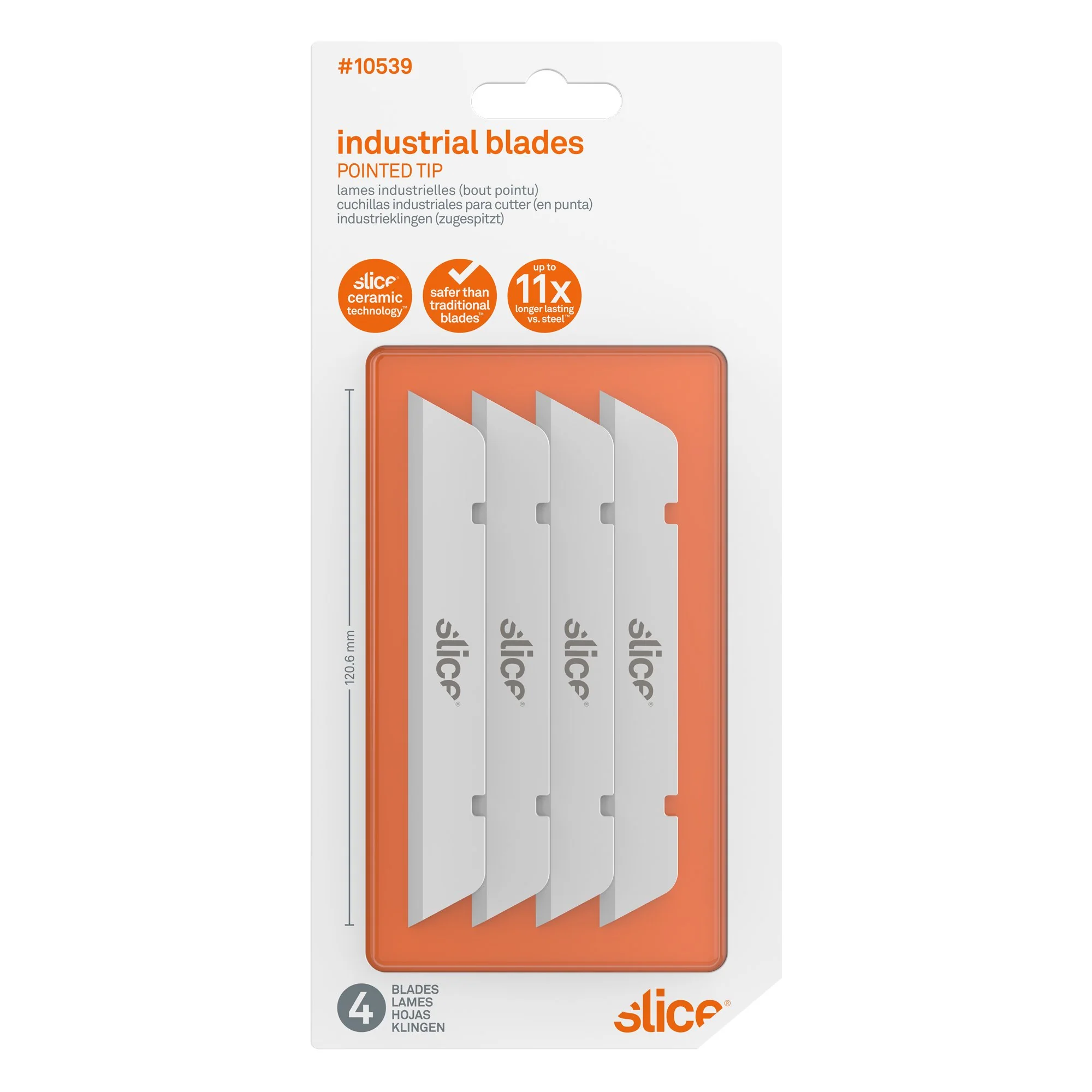 Industrial Blades (Pointed Tip) - Image 2