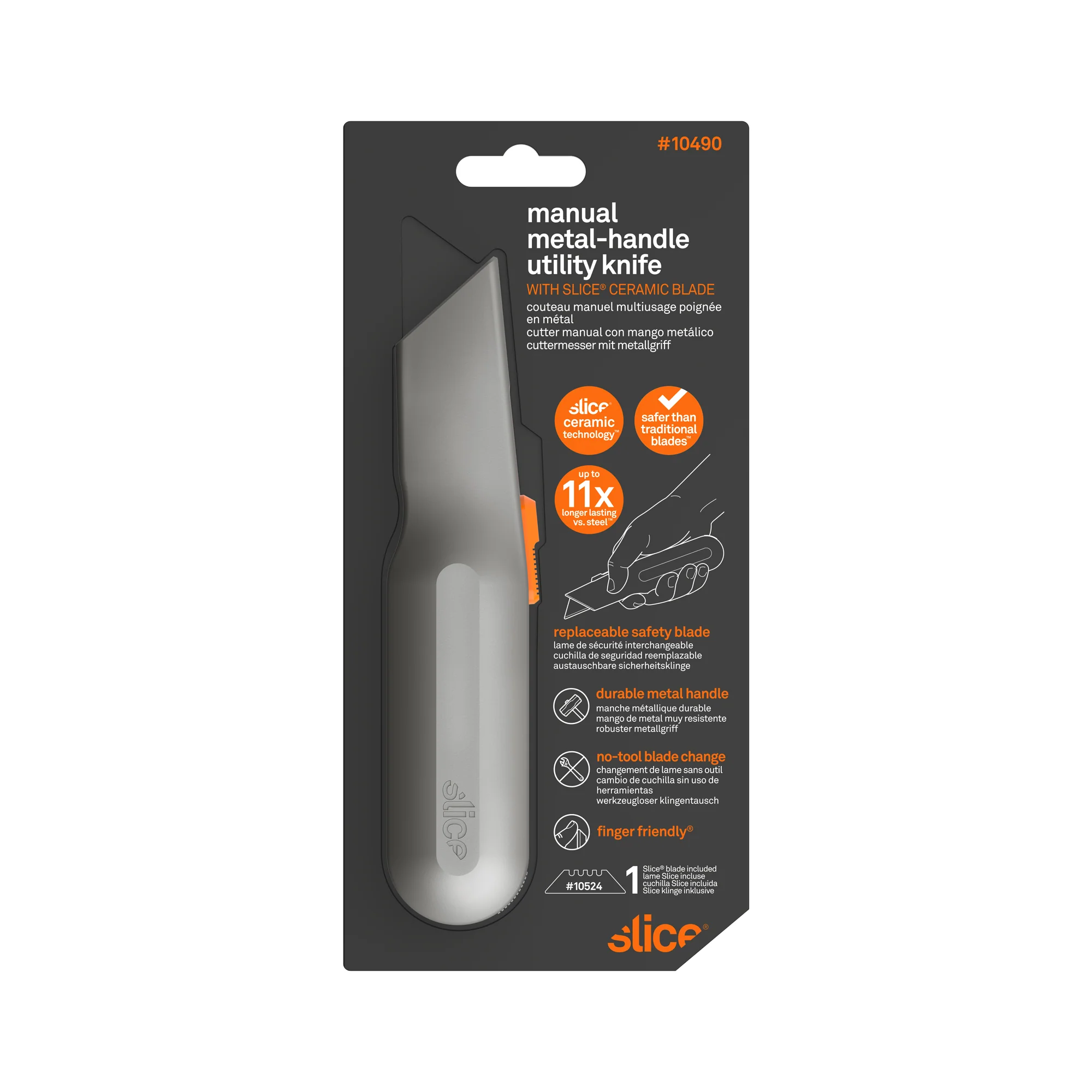 Manual Metal-Handle Utility Knife - Image 9